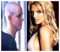 Oops! Britney again out of control, now goes Bald