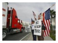 Teamsters Against Mexican Truckers’ Freedom in the U.S.